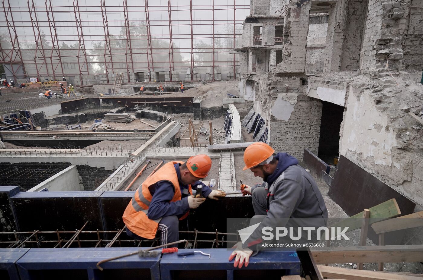 Russia Ukraine Military Operation Theatre Reconstruction