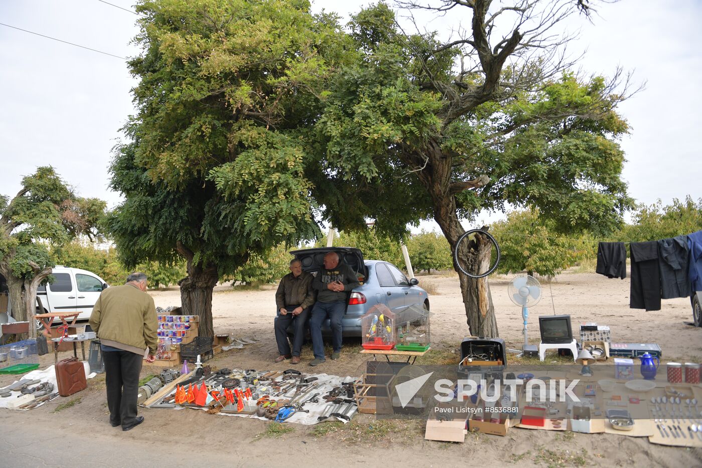 Russia Zaporizhzhia Region Flea Market