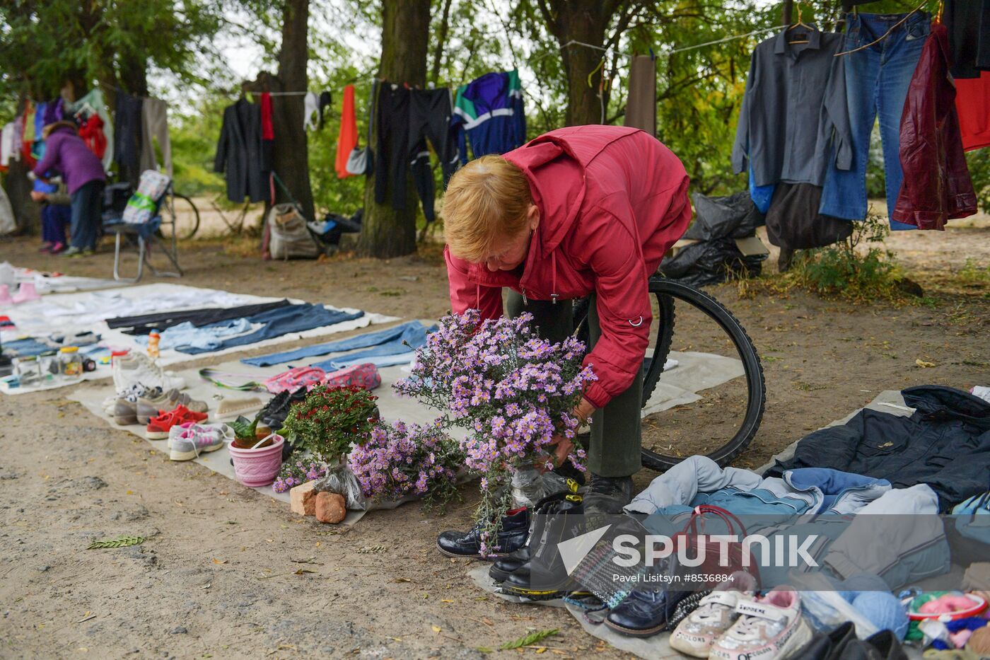 Russia Zaporizhzhia Region Flea Market