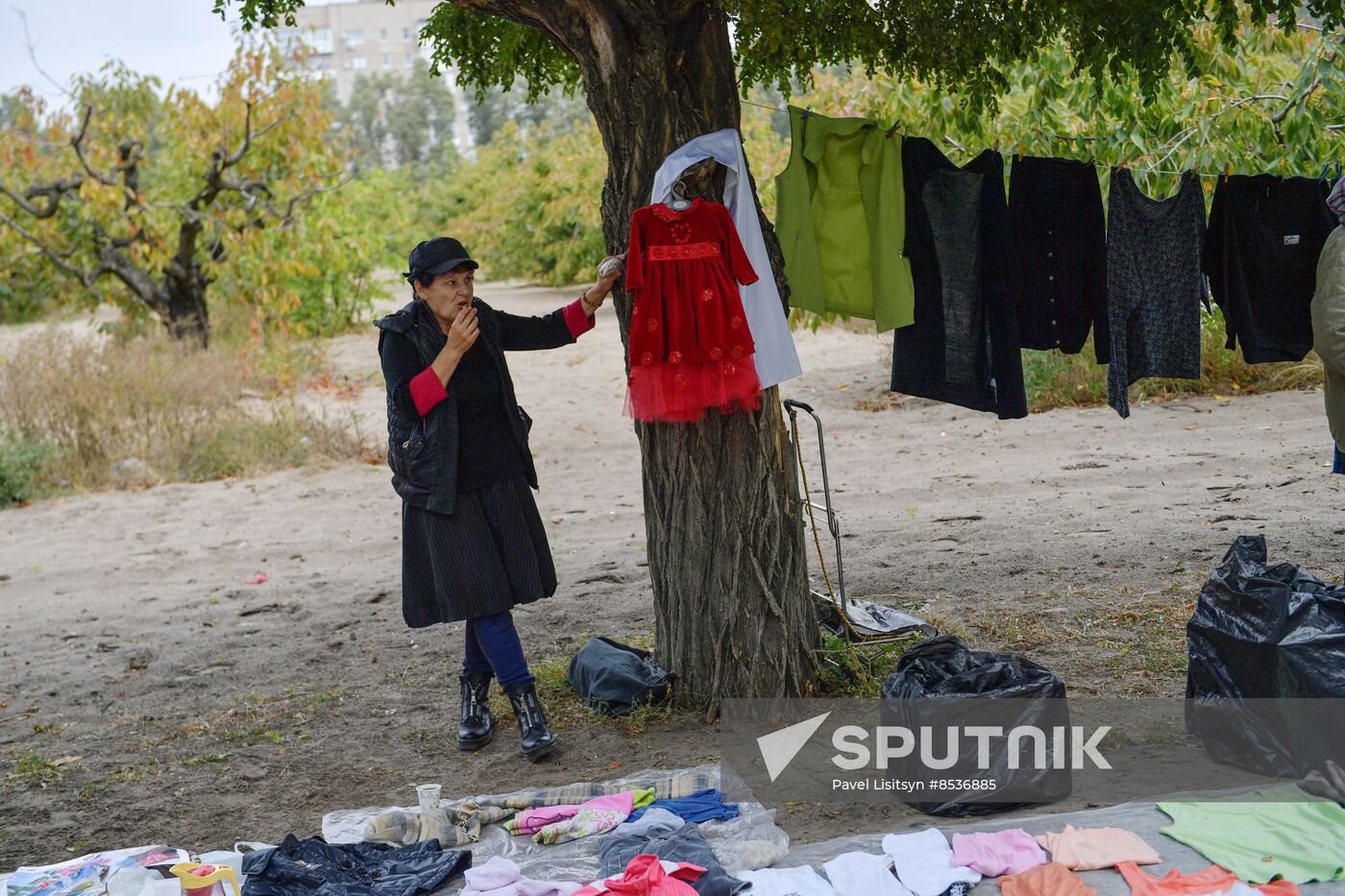 Russia Zaporizhzhia Region Flea Market