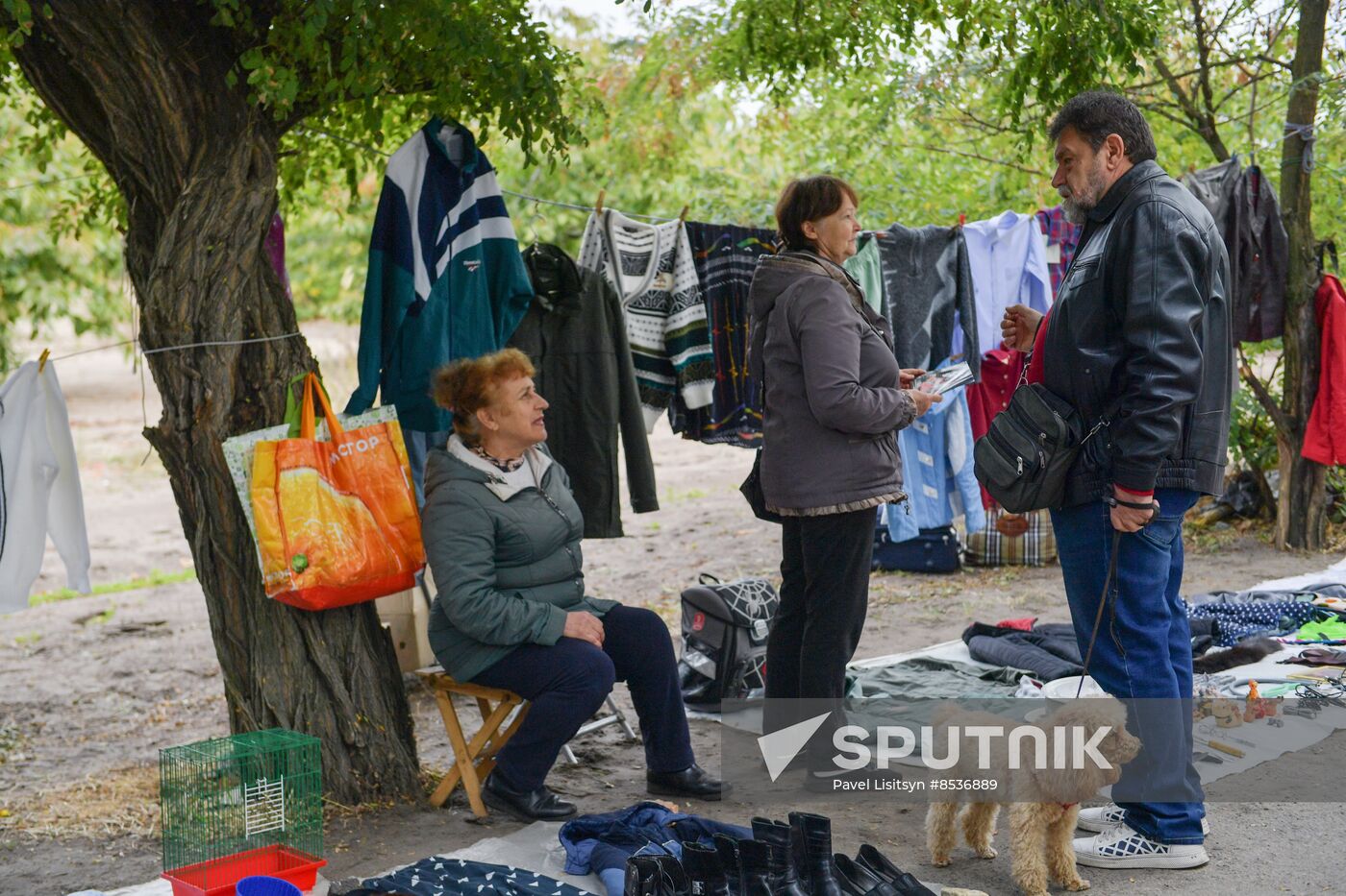 Russia Zaporizhzhia Region Flea Market
