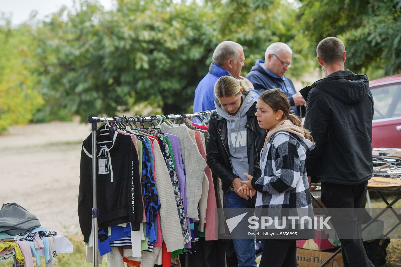Russia Zaporizhzhia Region Flea Market