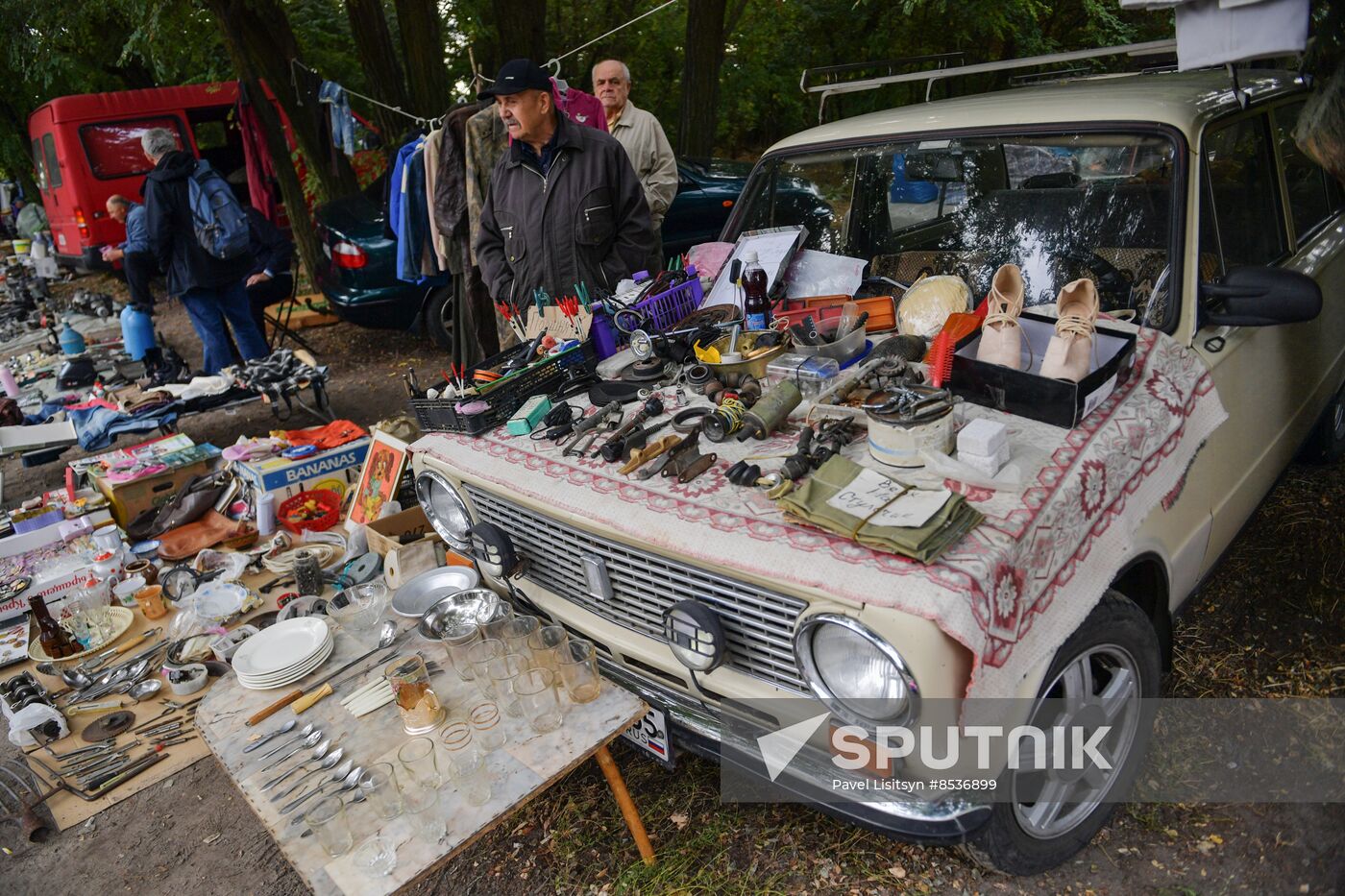 Russia Zaporizhzhia Region Flea Market
