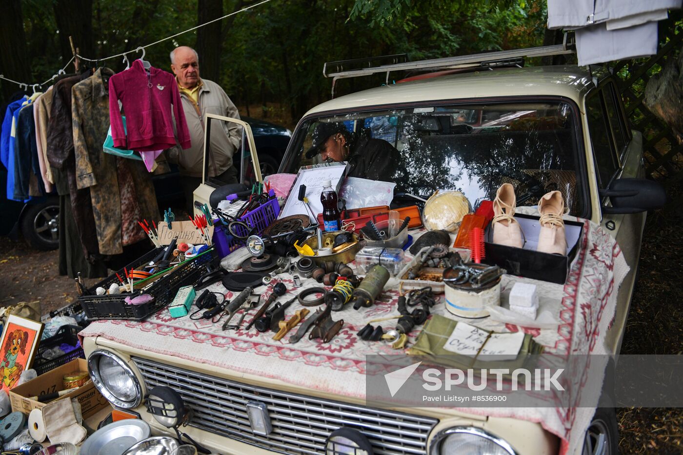 Russia Zaporizhzhia Region Flea Market