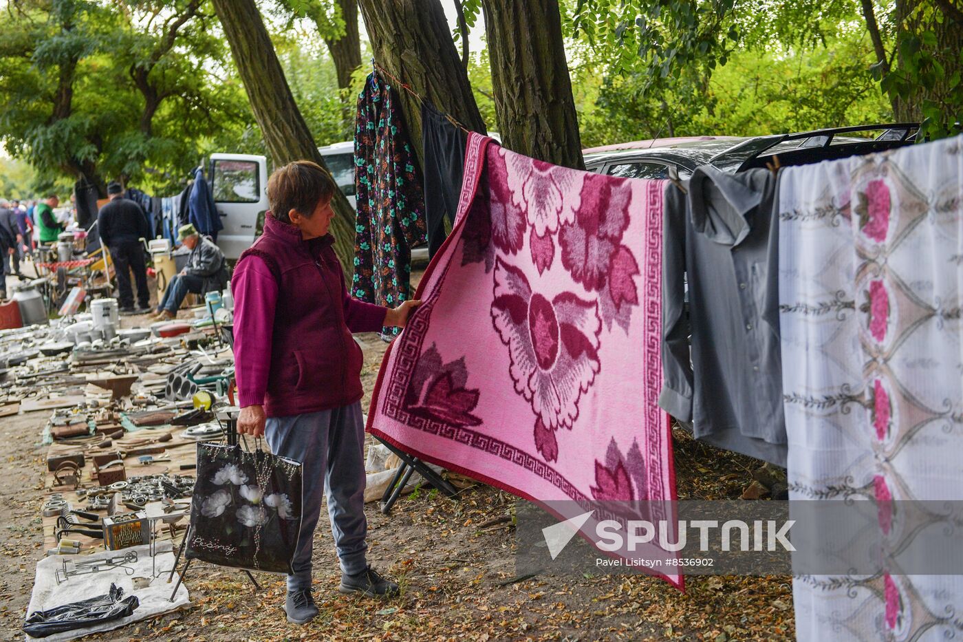 Russia Zaporizhzhia Region Flea Market