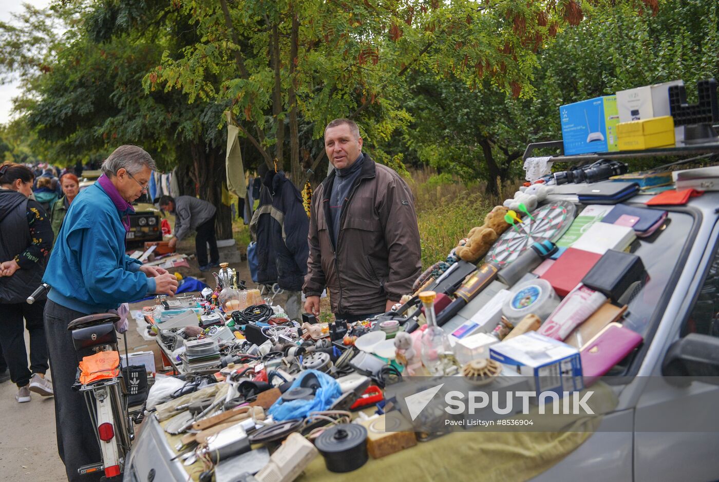 Russia Zaporizhzhia Region Flea Market