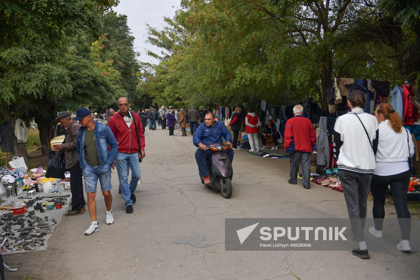 Russia Zaporizhzhia Region Flea Market