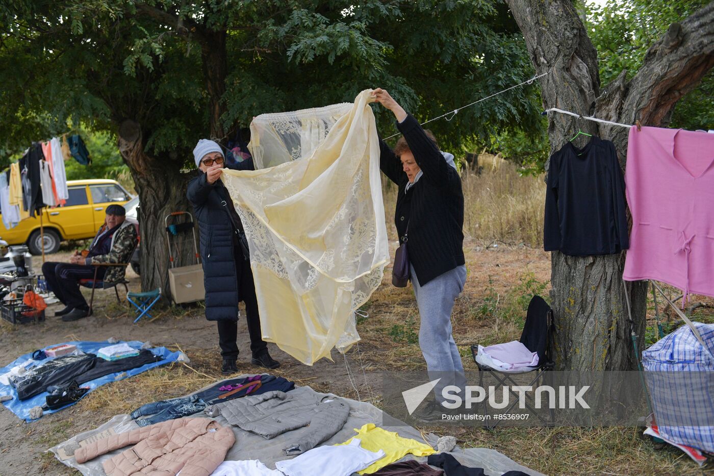 Russia Zaporizhzhia Region Flea Market