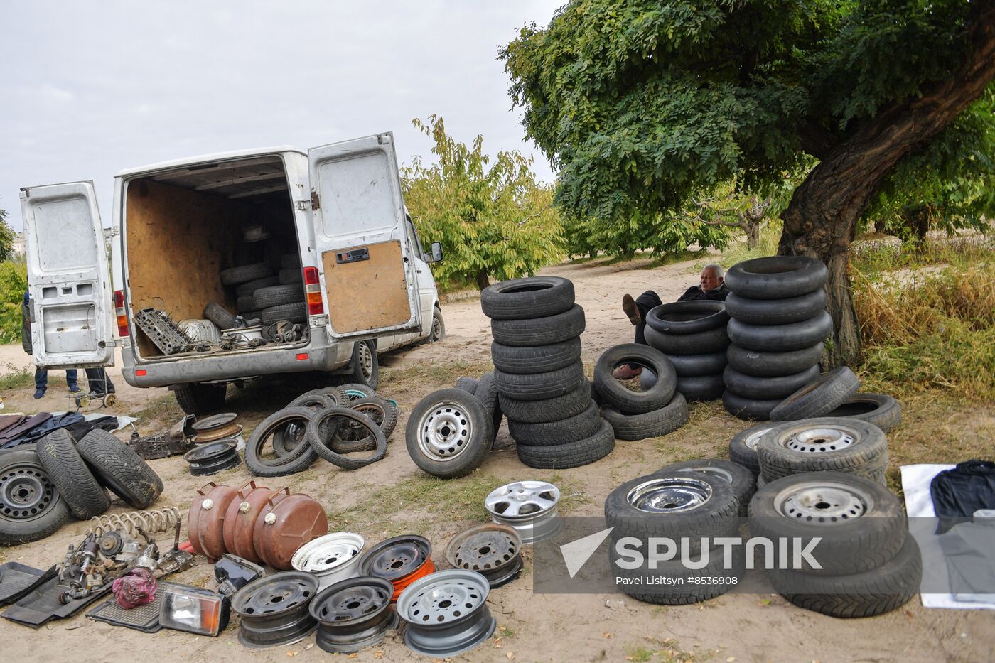 Russia Zaporizhzhia Region Flea Market