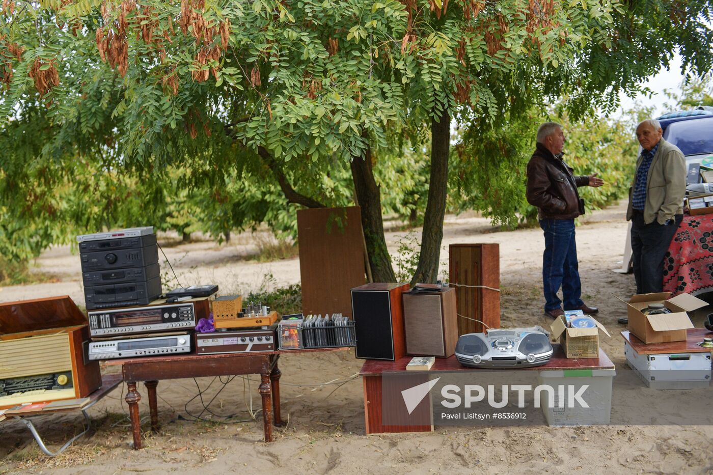 Russia Zaporizhzhia Region Flea Market