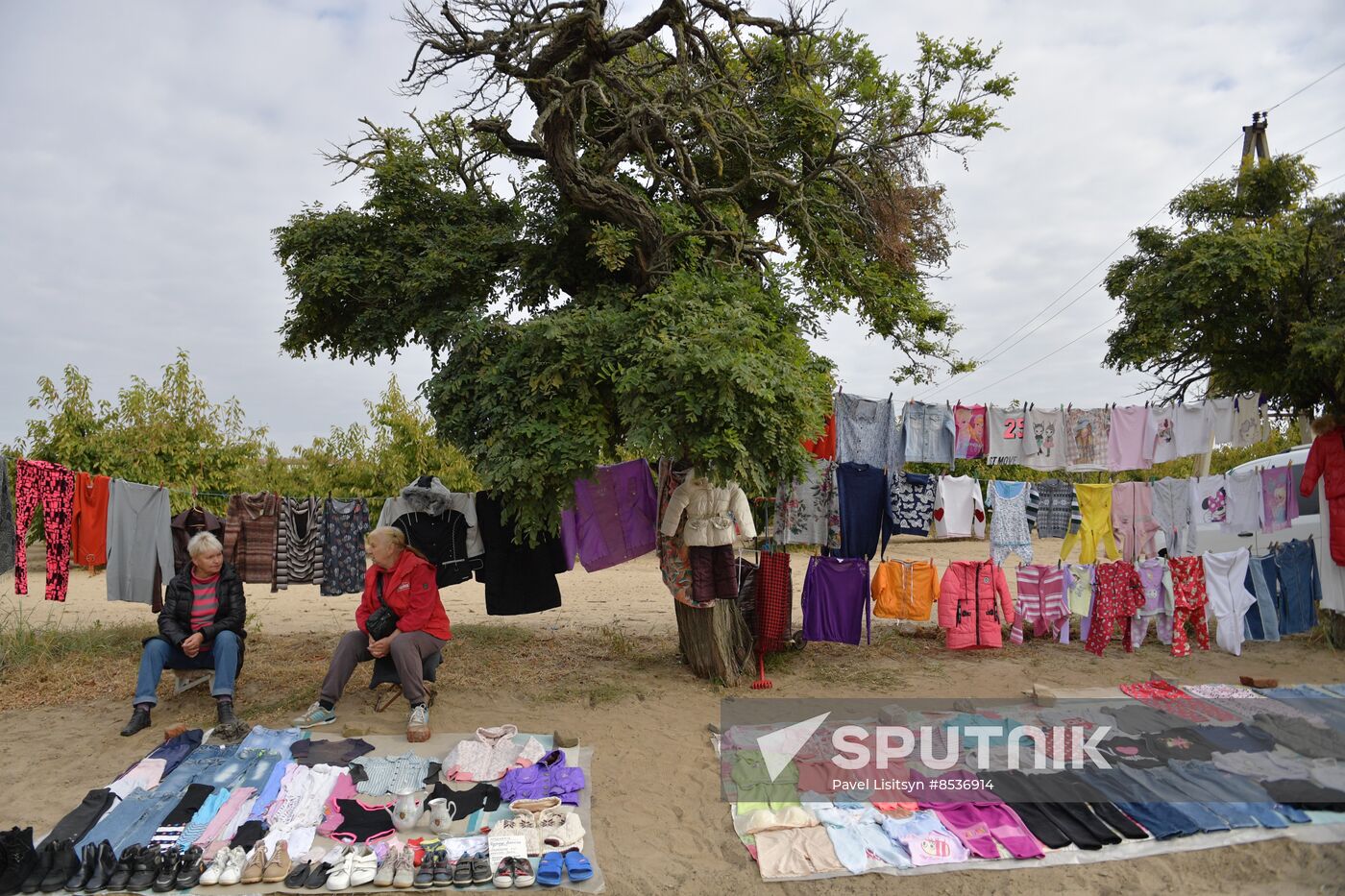 Russia Zaporizhzhia Region Flea Market