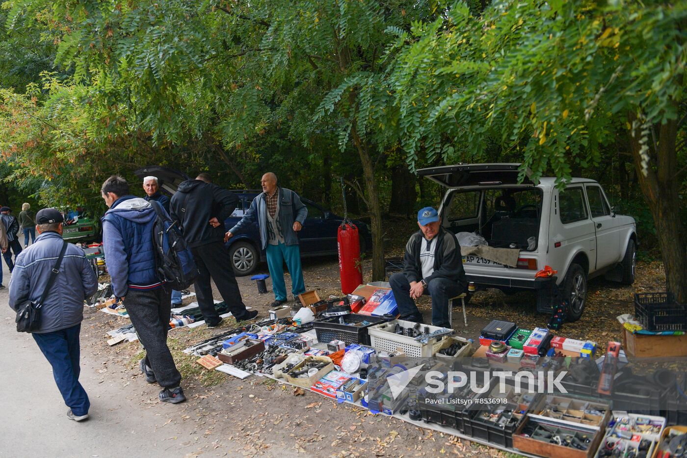 Russia Zaporizhzhia Region Flea Market