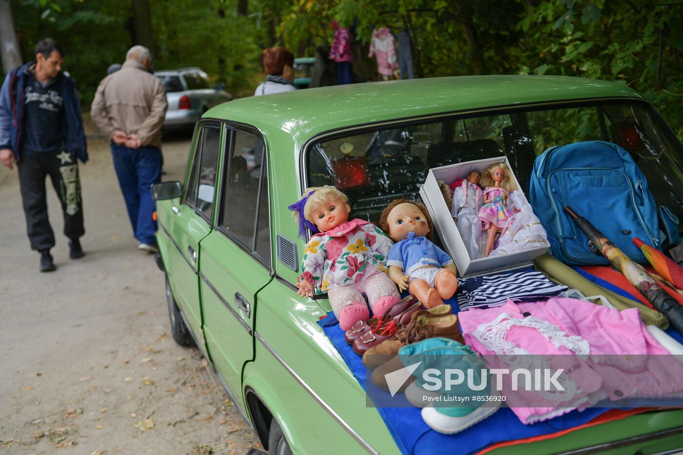 Russia Zaporizhzhia Region Flea Market