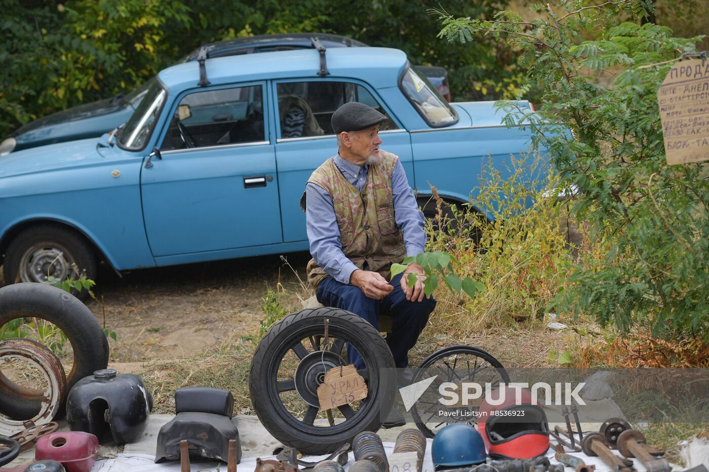 Russia Zaporizhzhia Region Flea Market