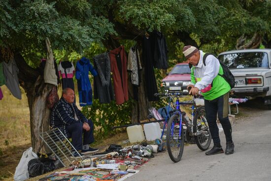 Russia Zaporizhzhia Region Flea Market