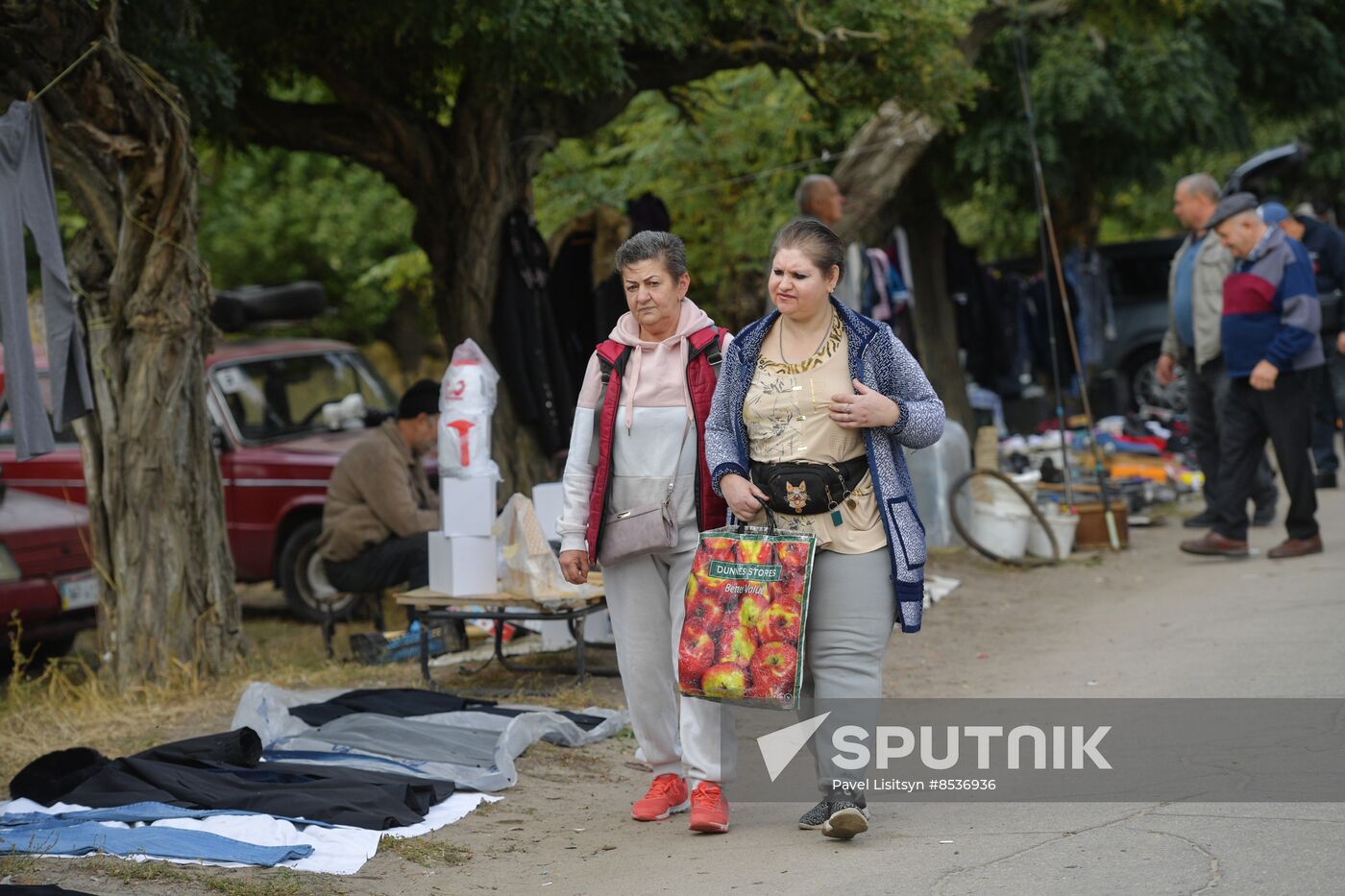 Russia Zaporizhzhia Region Flea Market