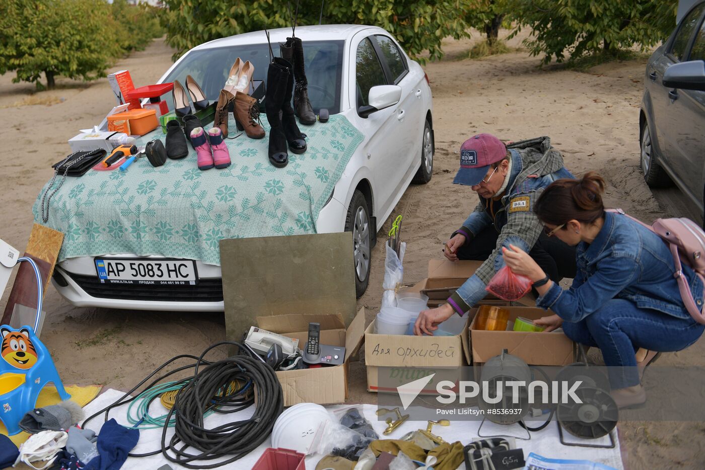 Russia Zaporizhzhia Region Flea Market