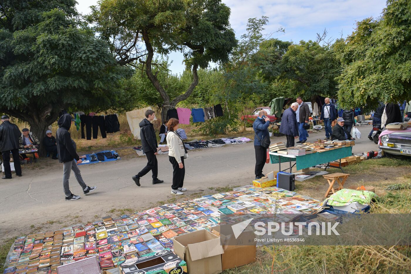 Russia Zaporizhzhia Region Flea Market