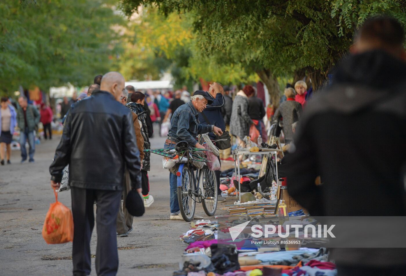 Russia Zaporizhzhia Region Flea Market
