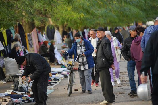 Russia Zaporizhzhia Region Flea Market