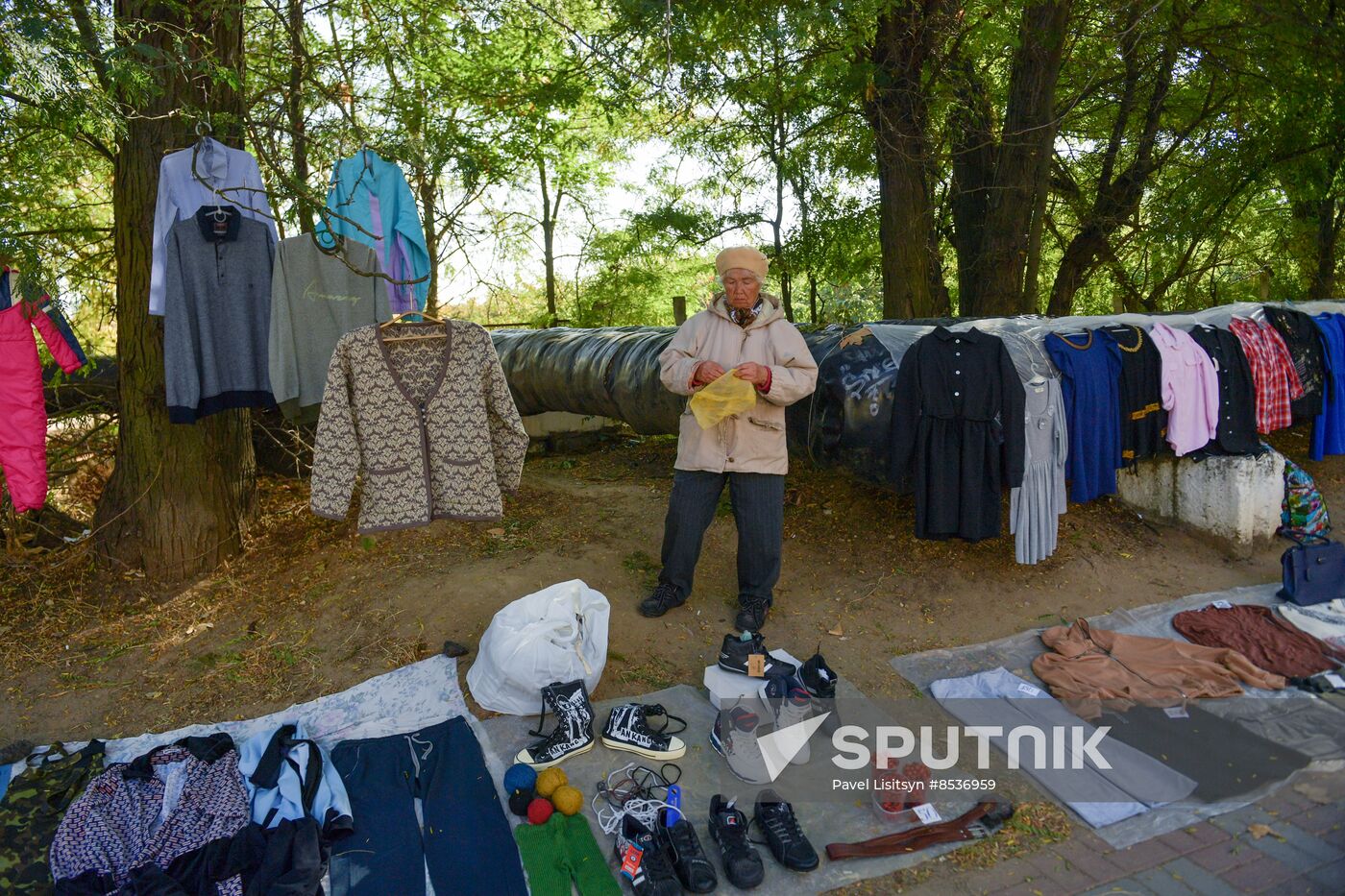 Russia Zaporizhzhia Region Flea Market