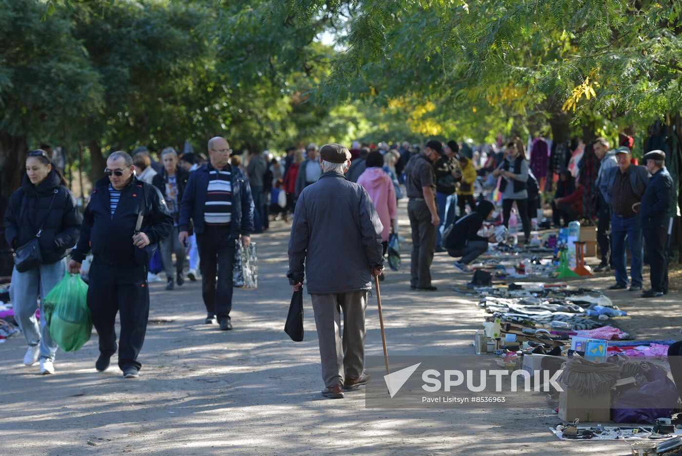 Russia Zaporizhzhia Region Flea Market