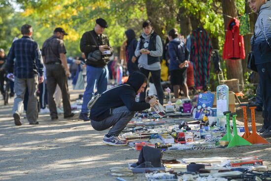 Russia Zaporizhzhia Region Flea Market