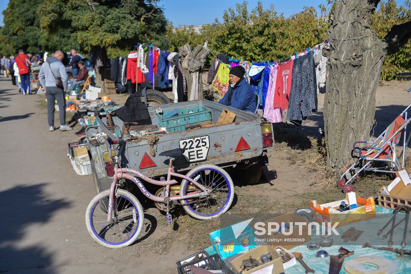 Russia Zaporizhzhia Region Flea Market