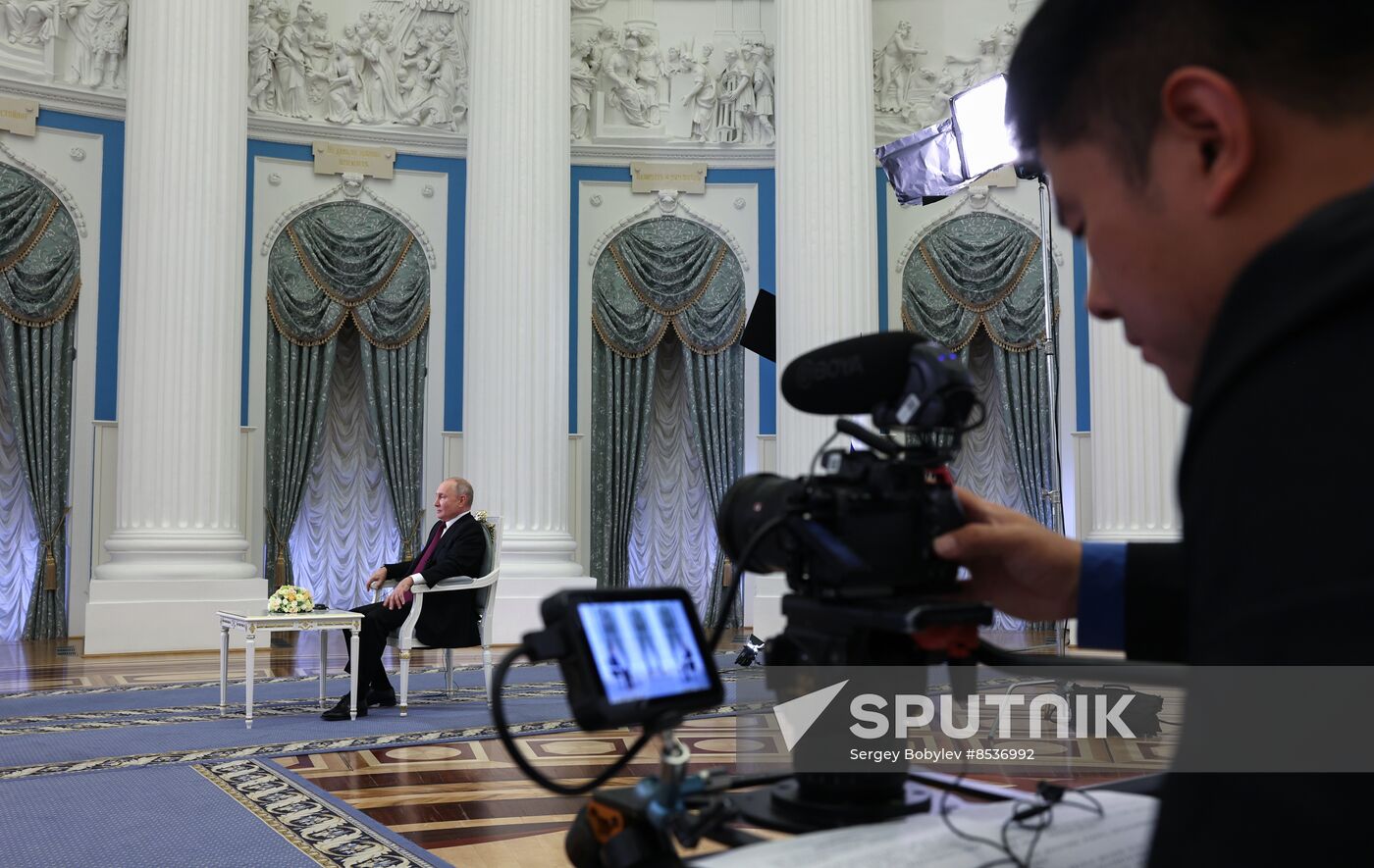 Russia Putin Interview