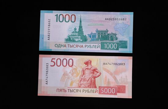 Russia Economy Banknotes