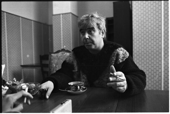 Russian bard singer Anatoly Dneprov