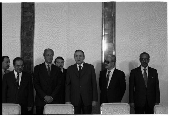 Members of League of Arab States visit USSR