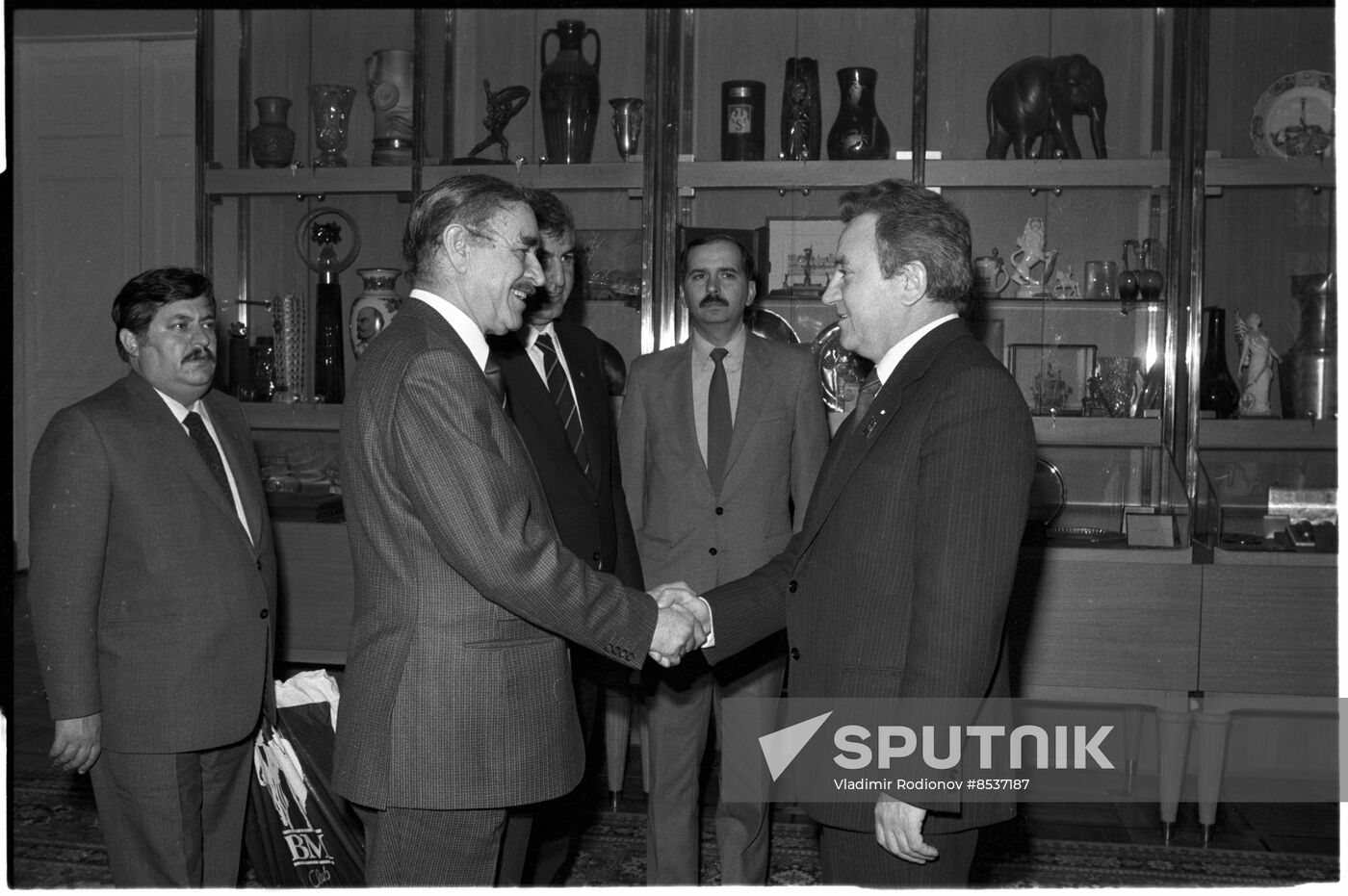 Turkish delegation visits USSR