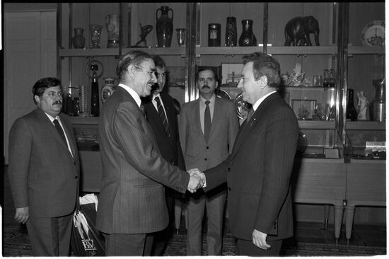 Turkish delegation visits USSR