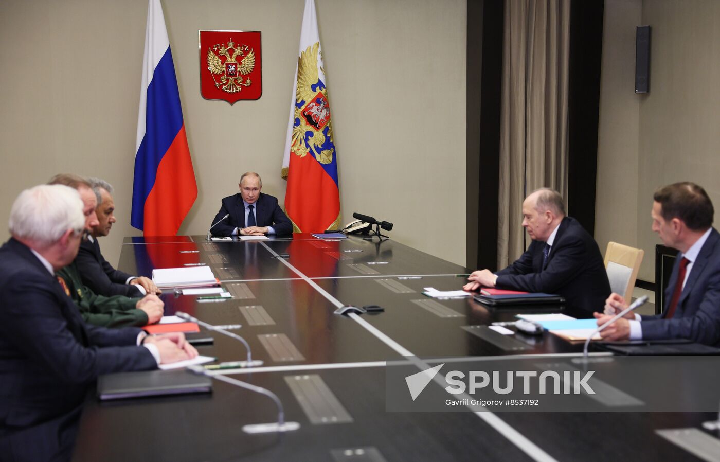 Russia Putin Operational Meeting