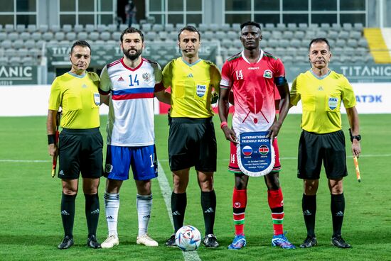 Turkey Soccer Friendly Russia - Kenya