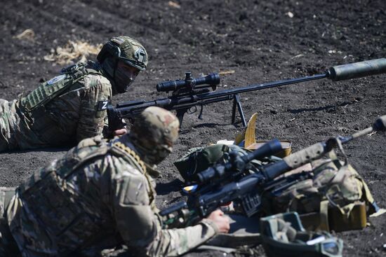 Russia Ukraine Military Operation Snipers