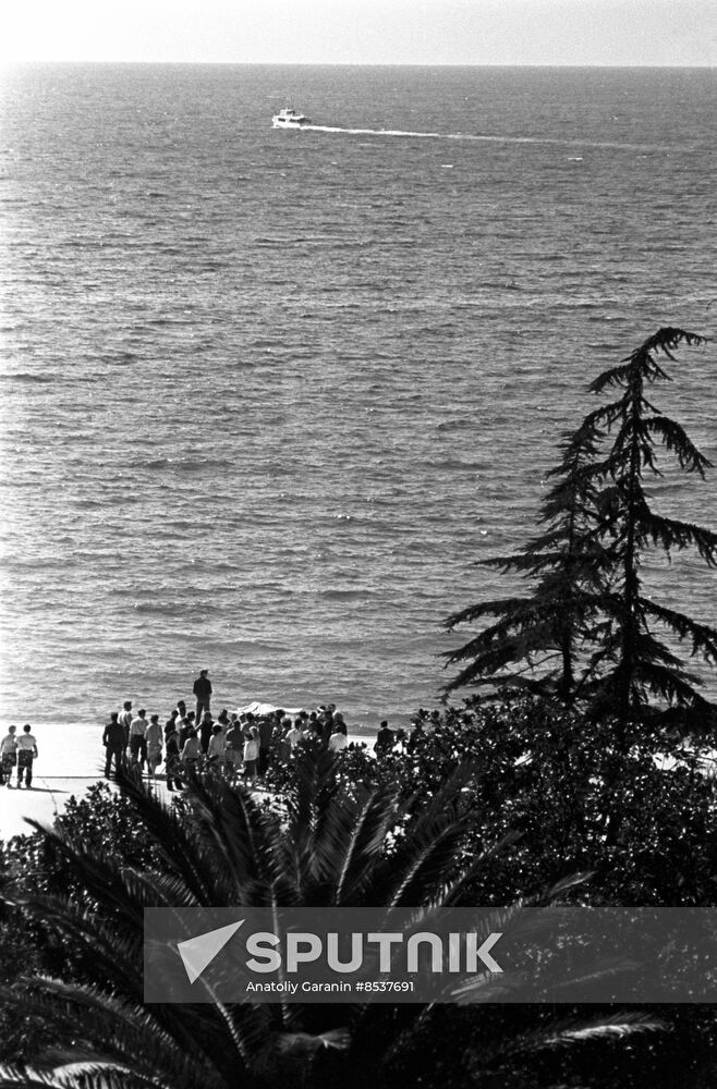 Resort town of Gagra