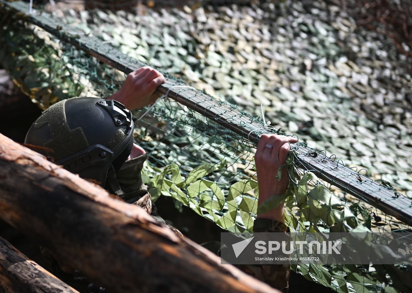 Russia Ukraine Military Operation Mortar Unit