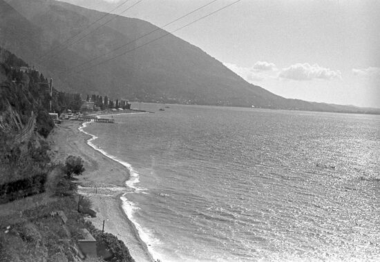Resort town of Gagra