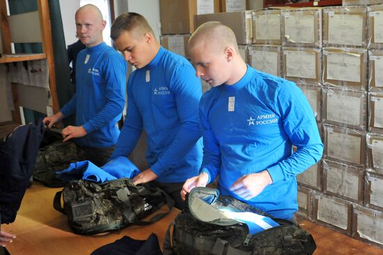Russia Defence Conscripts