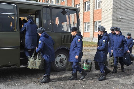 Russia Defence Conscripts