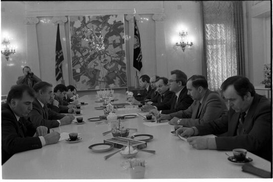 Turkish delegation visits USSR