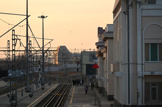 Russia China Crossing Point