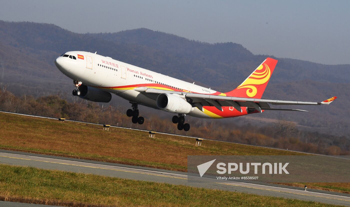Russia China Air Traffic