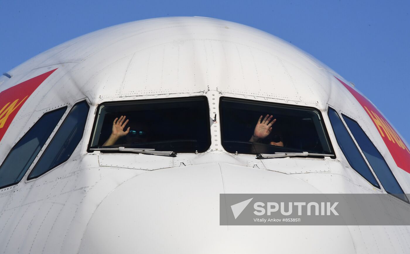 Russia China Air Traffic