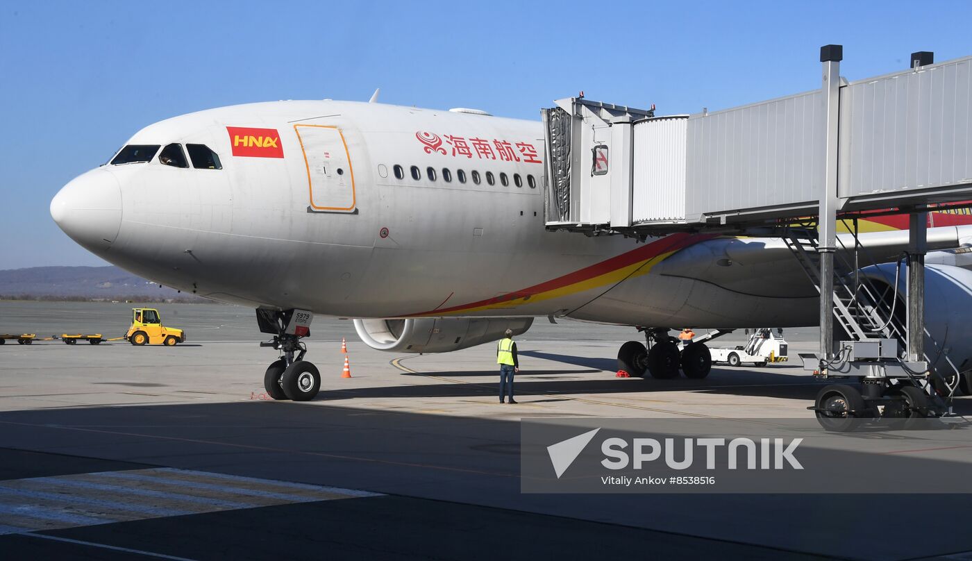 Russia China Air Traffic