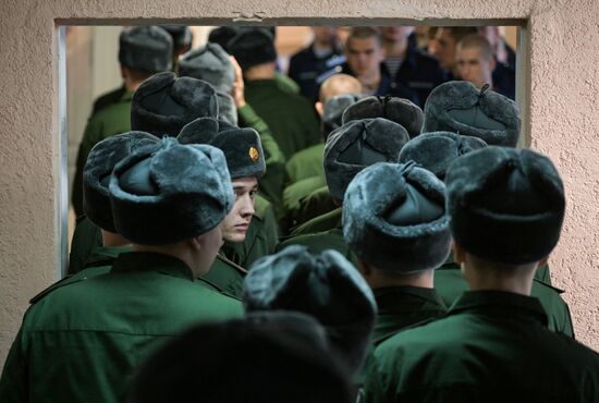 Russia Defence Conscripts