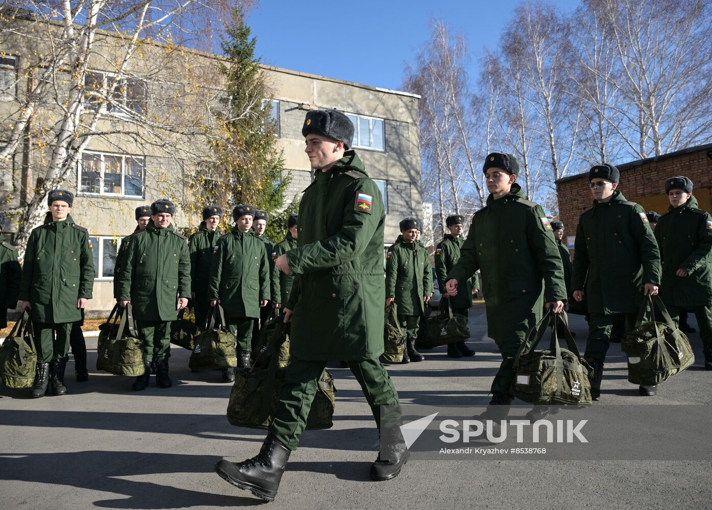 Russia Defence Conscripts