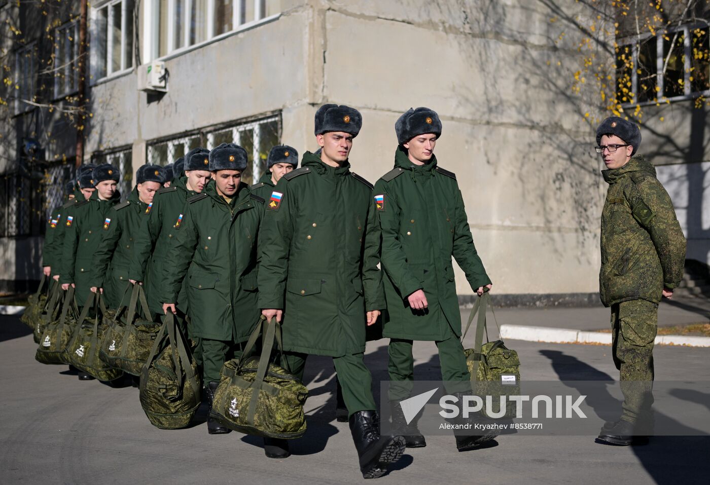 Russia Defence Conscripts